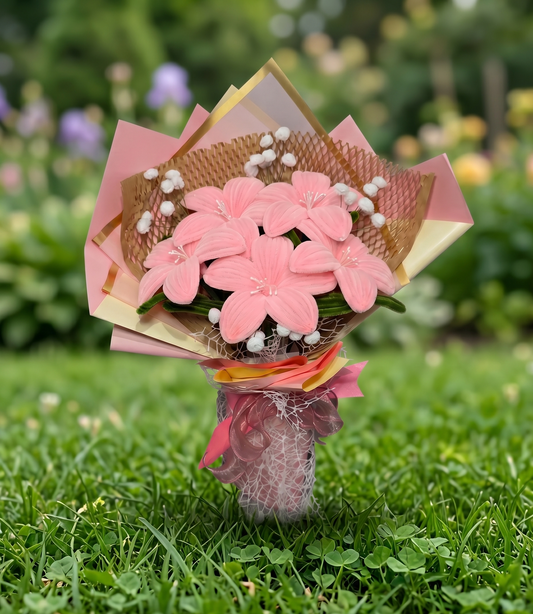 Prima Lily – Premium Artificial Flower Bouquet