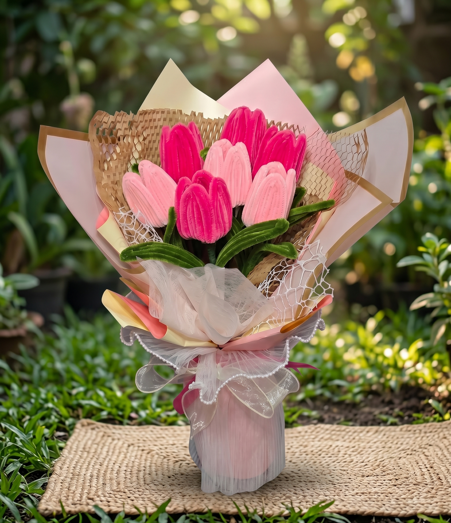 Tulip Luxxe – Premium Artificial Flower Bouquet