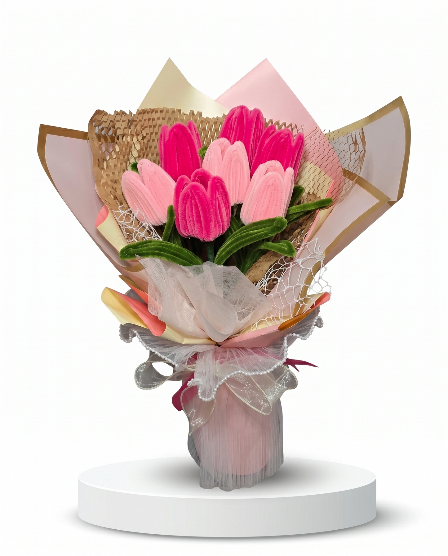 Tulip Luxxe – Premium Artificial Flower Bouquet