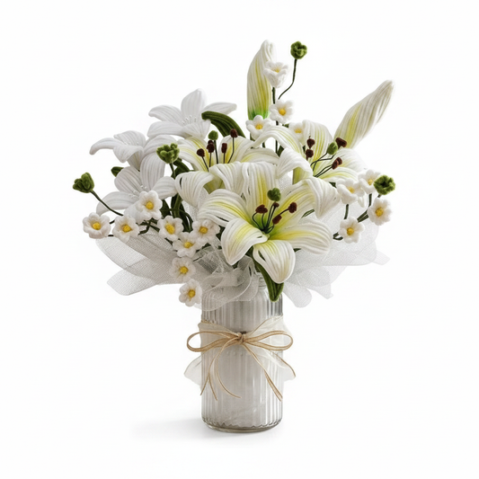 Mom's Lily White Background