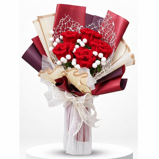 Velvet Rose White Background
